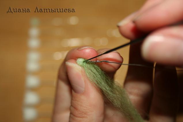 Восхитительные ландыши: шерстяная акварель Восхитительные ландыши: шерстяная акварель