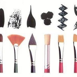 ​Выбираем правильную кисточку для рисования