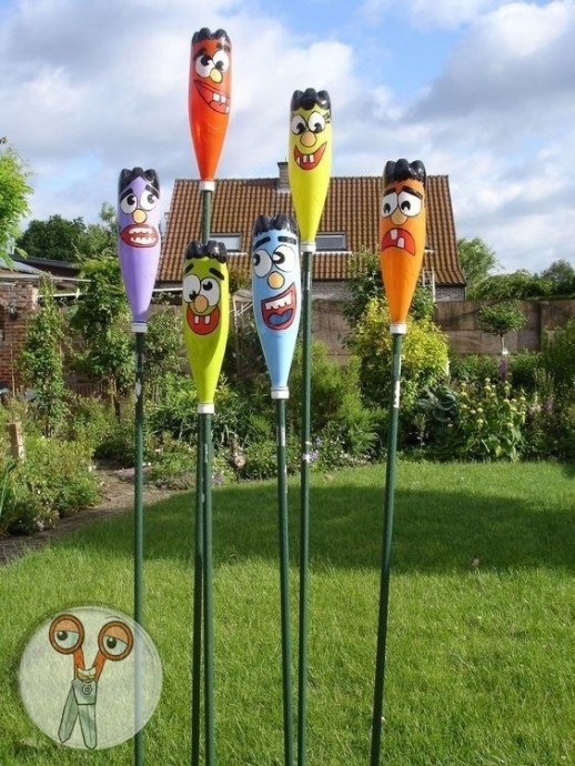 ​Фигуры из пластиковых бутылок