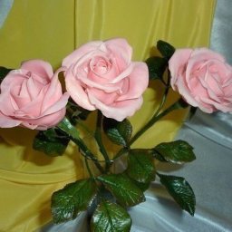 ​Холодный фарфор из картофельного крахмала и без варки