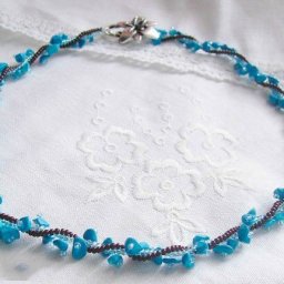 ​Колье "Волны на берегу моря"