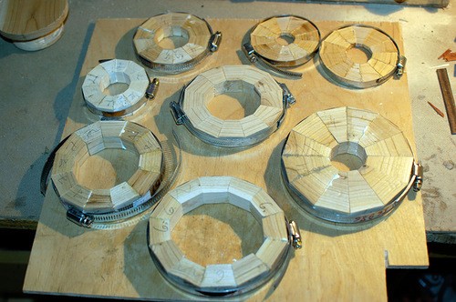 Изготовление деревянной сегментной вазы