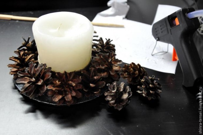 Праздничный подсвечник Праздничный подсвечник