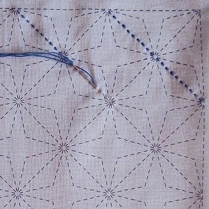 Японская вышивка сашико