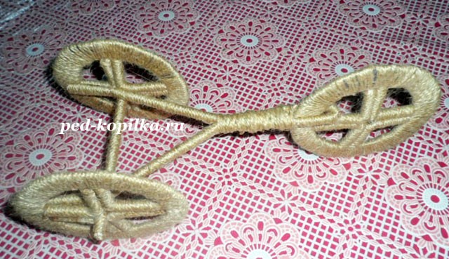 Велосипед из шпагата: мастер-класс Велосипед из шпагата: мастер-класс