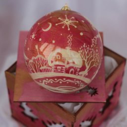 Роспись декоративного колокольчика