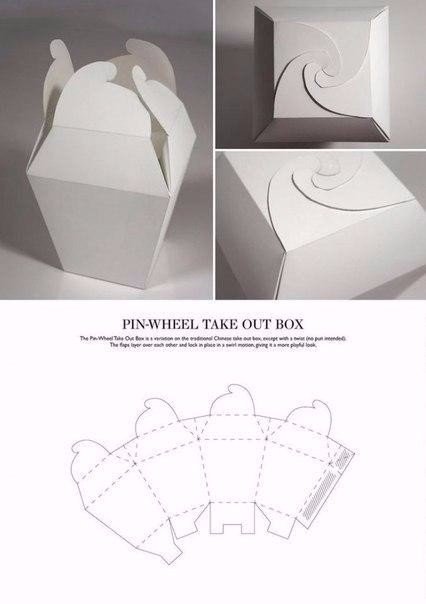 ​Шаблоны подарочных коробочек