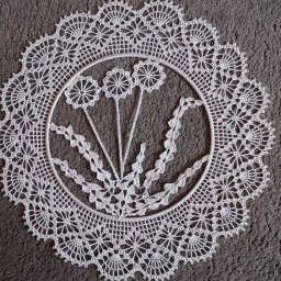 ​Вязаные одуванчики