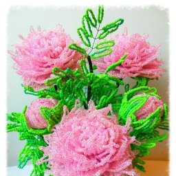 Восхитительная роза из бисера: мастер-класс