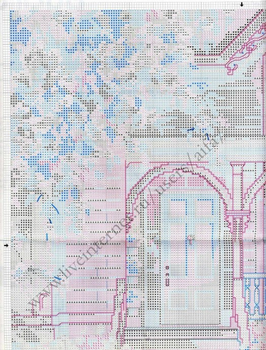 ​Вышиваем отличный домик