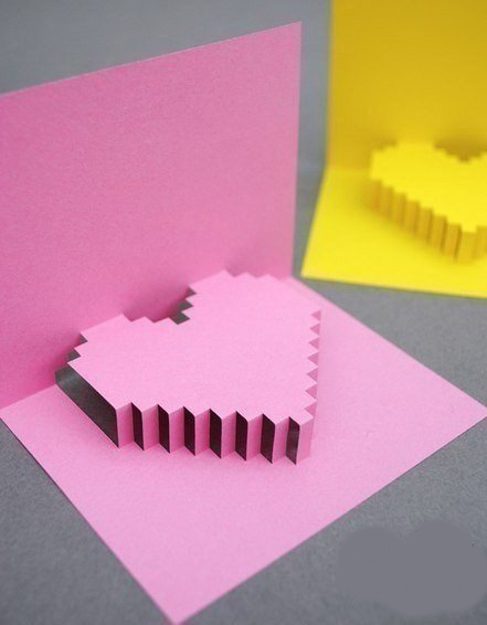 3D-открытка в технике киригами 3D-открытка в технике киригами