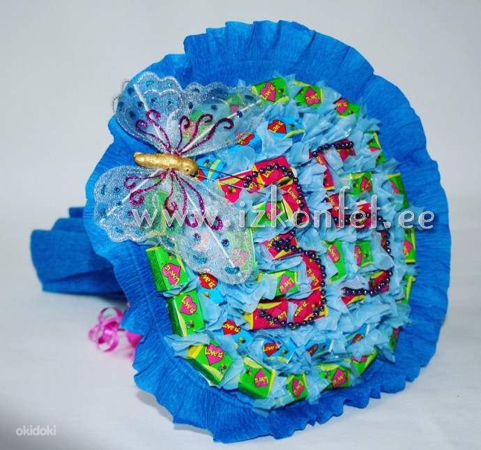 Букет из жевательных резинок