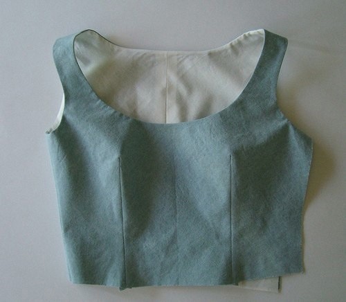 Техники шитья верха платья на подкладке