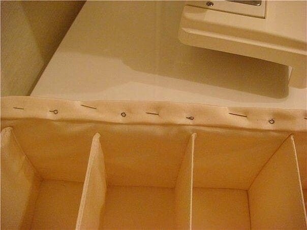 Органайзер для белья: мастер-класс