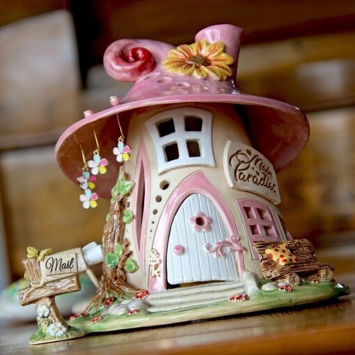 Милые домики из полимерной глины