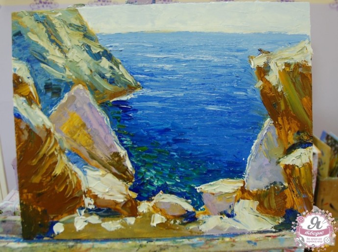 Пошаговый мастер-класс: «Бухта»