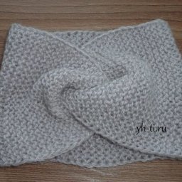 ​Повязка-чалма спицами