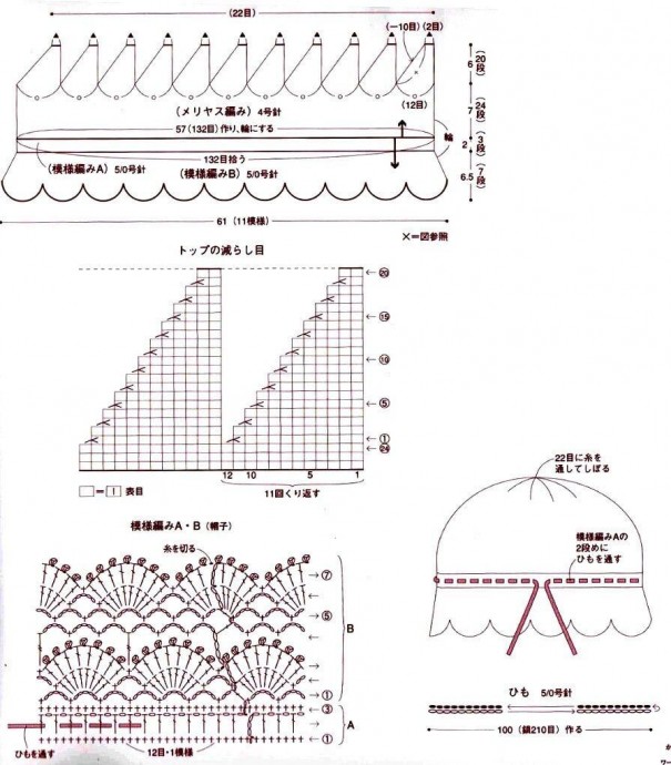 ​Романтичная шапочка