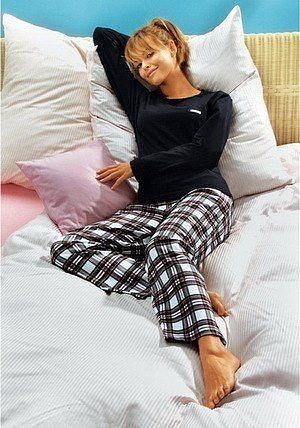 ​Универсальная выкройка брюк для сна или домашней носки
