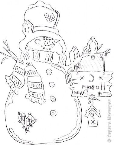 Веселые и забавные шаблоны для украшения окон к Новому году