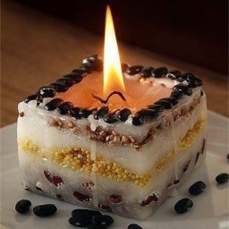 ​Декор свечи в кухонном стиле