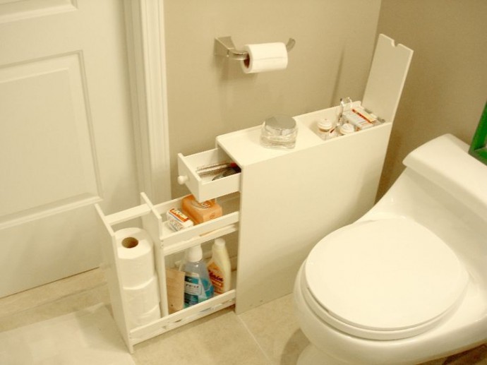 Идеи, которые можно использовать, когда места в ванной не хватает