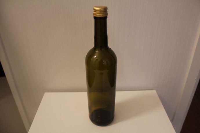 Красивое оформление бутылки соленым тестом: мастер-класс