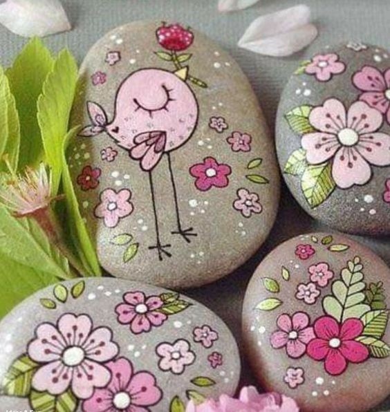 Рисуем на камнях: идеи для вдохновенного творчества