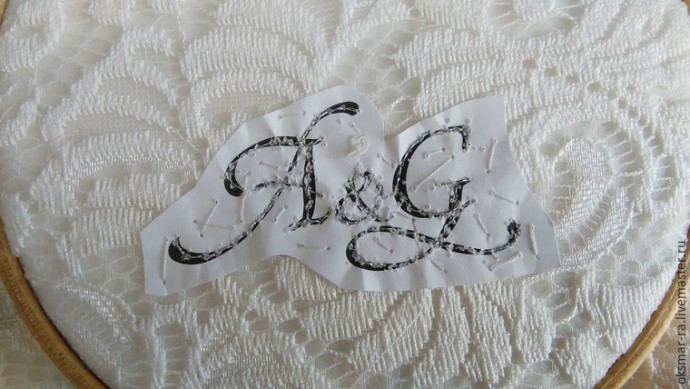 Подушечка для обручальных колец