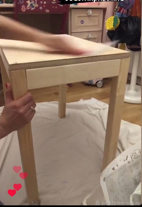 Туалетный столик собственными руками