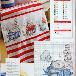 Забавные котята-поварята