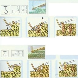 Набор шпаргалок для тех, кто вяжет крючком