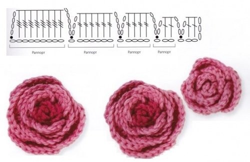Подборка схем для вязания цветочков на любой вкус