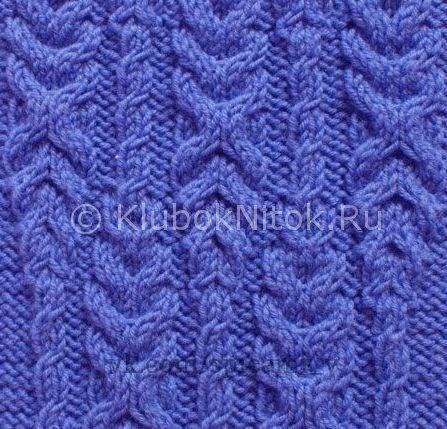 Шапочка и снуд узорами-партнерами