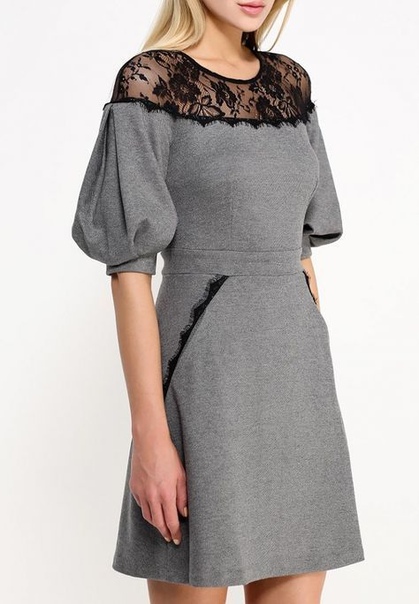 Стильные серые платья: идеи Стильные серые платья: идеи