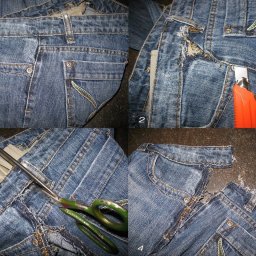 Ушиваем джинсы в талии: мастер-класс
