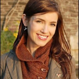 Вязаный снуд-воротник