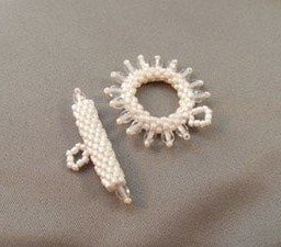 Застежка-тогл из бисера своими руками