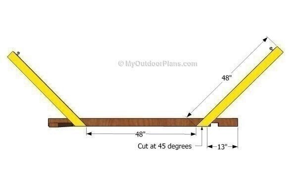 Стойка для гамака Стойка для гамака