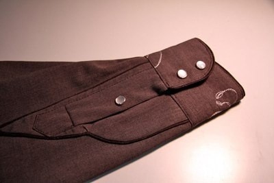 Интересный вариант обработки низа рукава