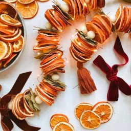 Делаем ароматную гирлянду