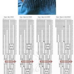 Подборка разных схем для вязания