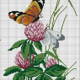 ​Вышиваем атмосферные сюжеты с бабочками