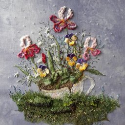 Невероятной красоты объёмная вышивка: прекрасные идеи для творчества