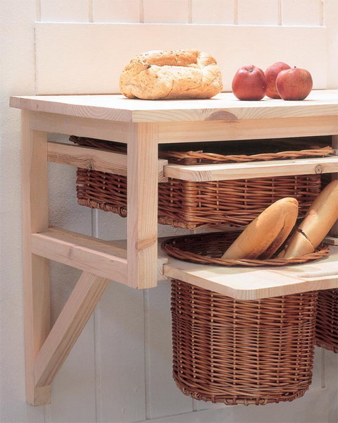 Плетеные корзины в интерьере и в удобстве использования