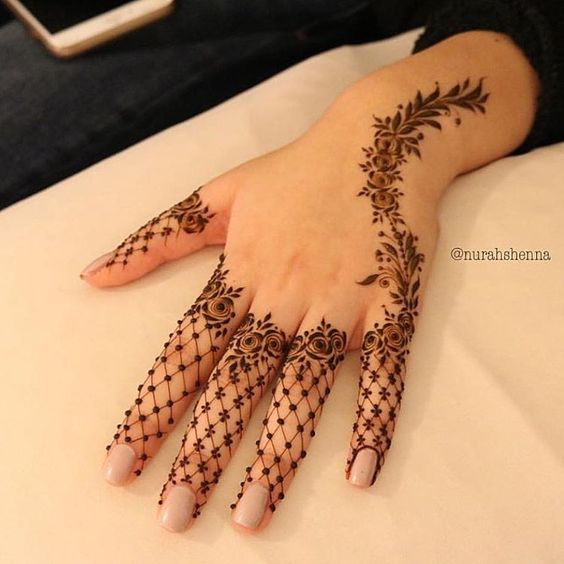 Подборка узоров для татуажа и росписи хной: кисти рук