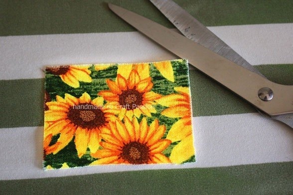 Подставка под горячее из остатков ткани