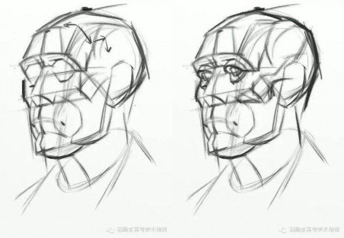 Рисуем голову мужчины: мастер-класс