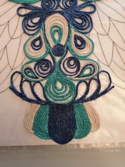 Совушка из джута