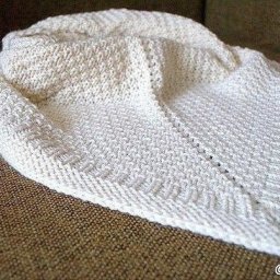 ​Теплая зимняя шаль